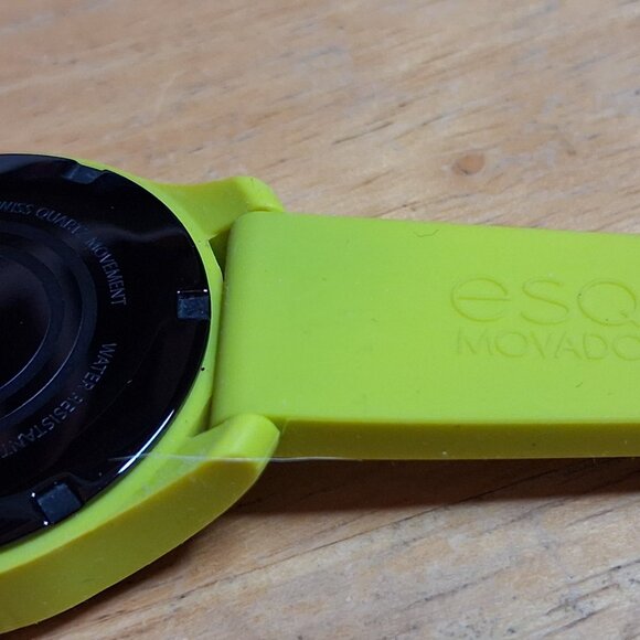 Swiss ESQ by Movado Ladies Quartz Neon Lime Green main image 12